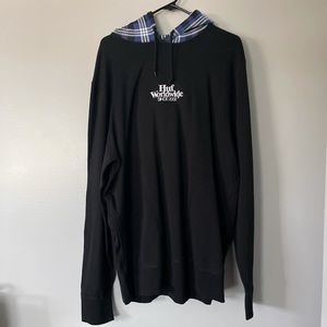 XL Black HUF Oversized Hoodie